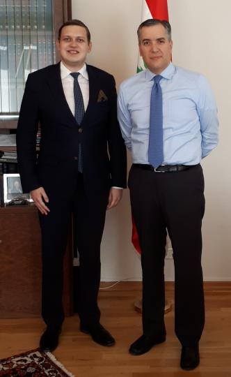 Urs Unkauf and Dr. Mustapha Adib